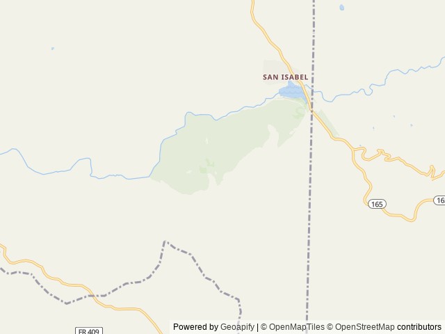 Map of Spruce Group - Lake Isabel location at Canon City, CO, United States