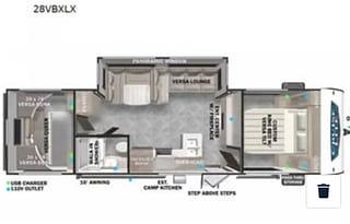 2024 Forest River RV Salem Cruise Lite 28VBXLX