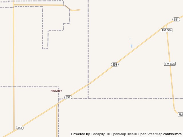 Map of DAKOTA LONE STAR RV PARK location at Abilene, TX, United States