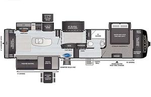 2021 Keystone Cougar 368MBI Fifth Wheel