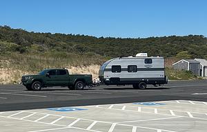 Lightweight trailer perfect for family getaway!