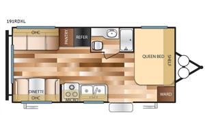 2017 Forest River RV Salem Cruise Lite 191RDXL