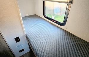 “The Cozy Nook Pet friendly RV Rental”.