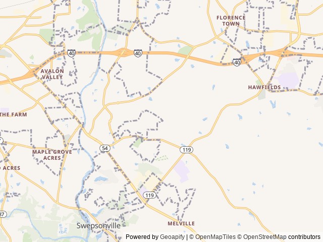 Map for Adventure Awaits! near Haw River, NC