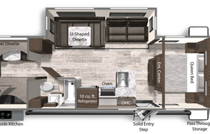 2021 Kodiak Ultra-Lite w/ separate bunk house