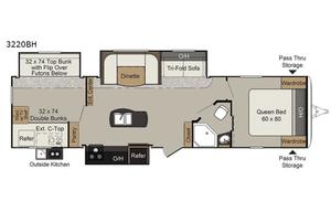 Keystone Passport 3320BH