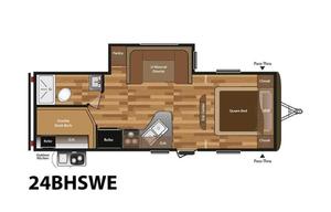 Keystone RV Hideout 24BHSWE Bunkhouse