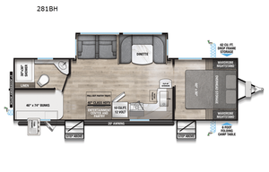 2024 Luxury Bunkhouse | Sleeps 8 | Delivery& Setup