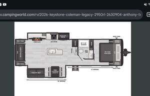 2026 Keystone RV Coleman Legacy 2950RL
