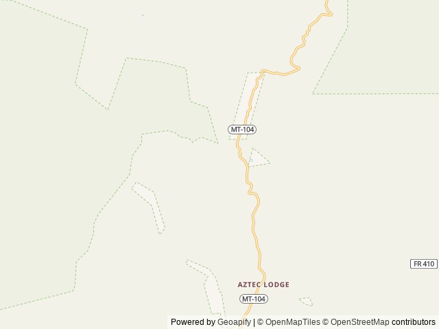 Map of Reynolds Creek Group Campground location at Payson, AZ, United States
