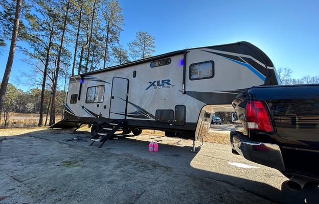 Forest River XLR Boost Toyhauler(Golf Cart extra)