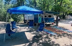 Retro Vintage Hybrid Trailer +Extras Delivery Only