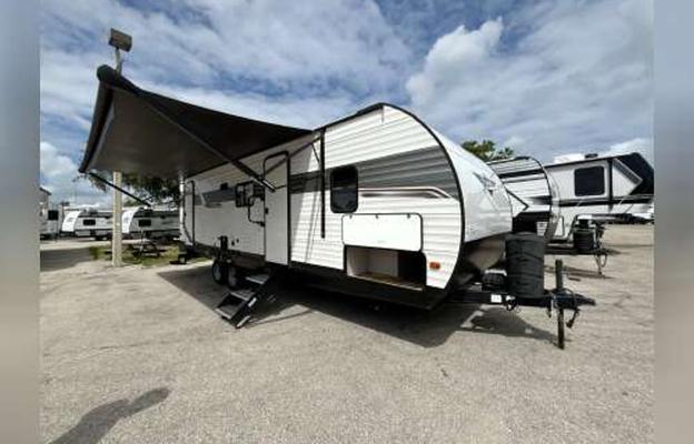 Say hello to "Triumph"! Our 22 Shasta 26DB