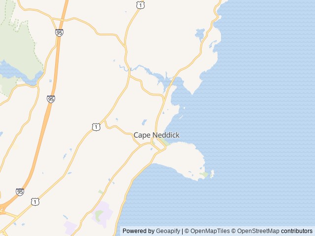 Map of York Beach Camper Park location at York, ME, United States