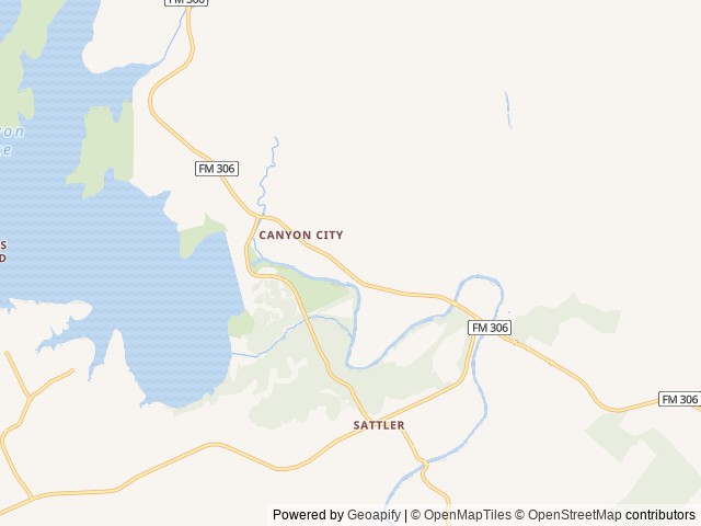 Map of Mystic Quarry location at Wimberley, TX, United States