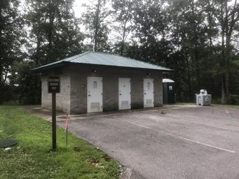 Back area parking lot