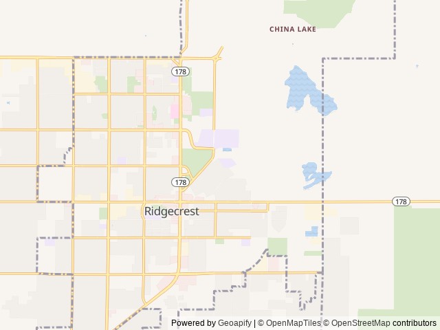 Map for 2018 Forest River RV No Boundaries NB19.5 near Ridgecrest, CA