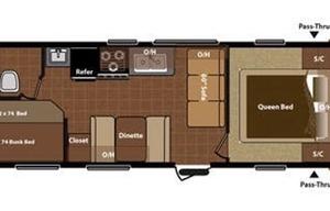 2016 Keystone RV Hideout 27RBWE