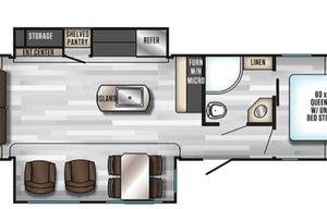 2019 Forest River RV Cherokee Alpha Wolf 26RL-L