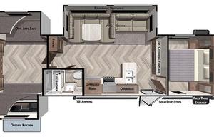 2020 Forest River RV Salem 30QBSS RV rental photo 3