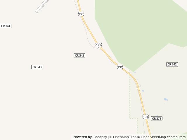 Map of Courthouse Rock Campground location at Moab, UT, United States