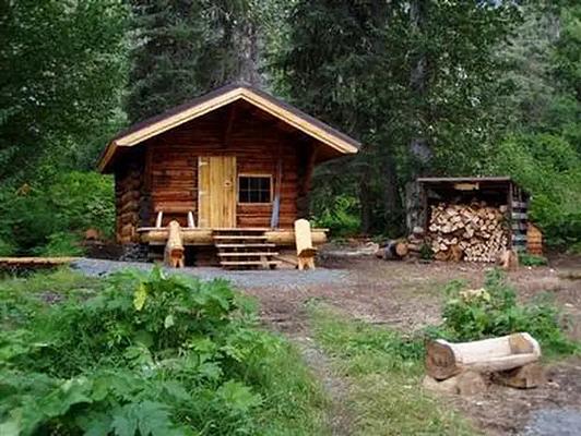 S04, Loop: AREA UPPER RUSSIAN LAKE CABIN