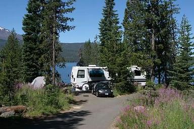 Diamond Lake Campground, Umpqua National Forest, Oregon