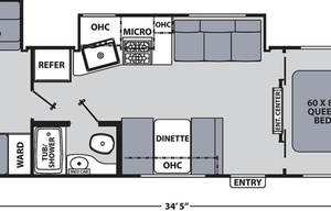 Family Bunkhouse Coachmen Apex Ultra-Lite 300BHS