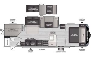 2022 Keystone RV Passport GT 2951BH