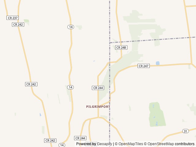 Map of Nor Win Campground location at Lyons, NY, United States