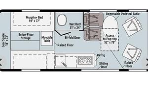 2023 Winnebago Solis 59PX- Red