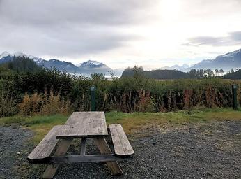 Tent site view