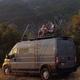 Off grid campervan with TV & ROOFTOP DECK