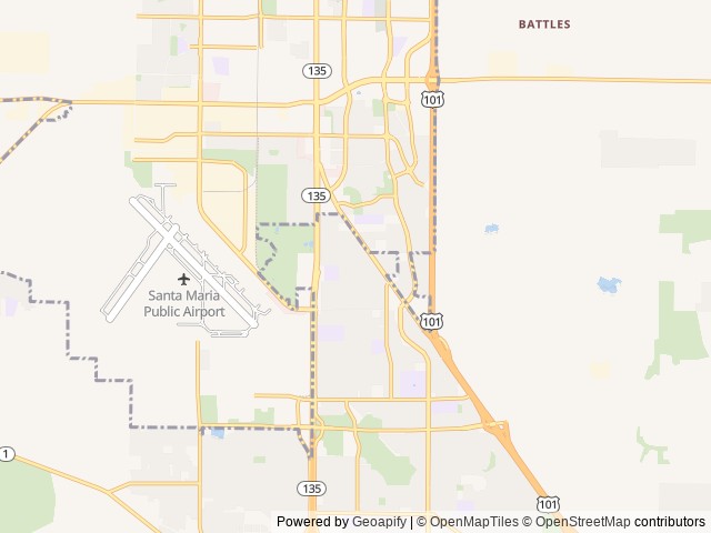 Map for Luxury On Wheels: Fully Equipped for Adventure! near Santa Maria, CA