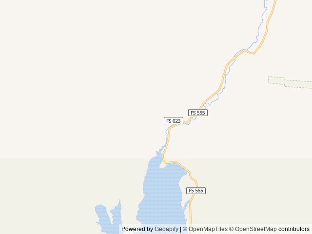 Map of River Side (Id - Boise) location at Lowman, ID, United States