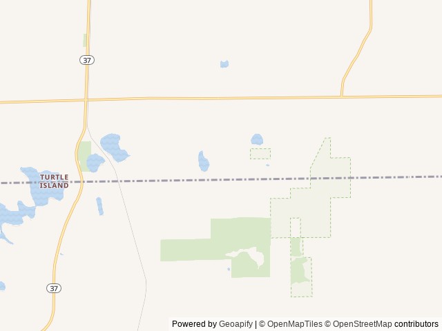Map of Adventure Bound Camping Resorts – West Michigan location at White Cloud, MI, United States