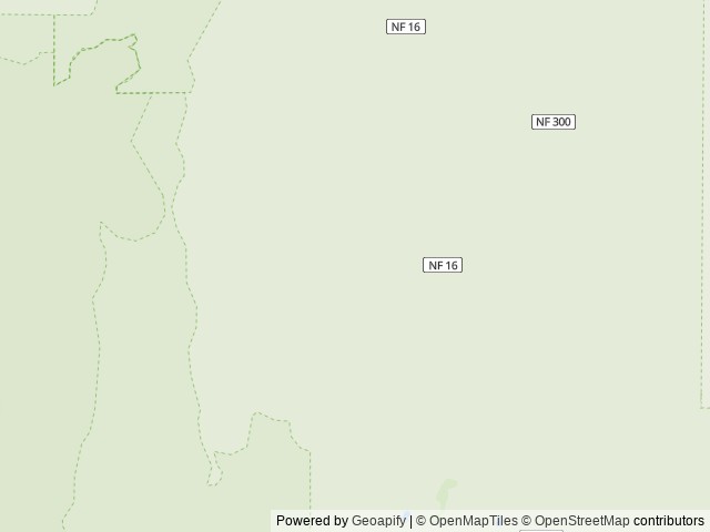 Map of Three Creeks Meadow Campground location at Sisters, OR, United States
