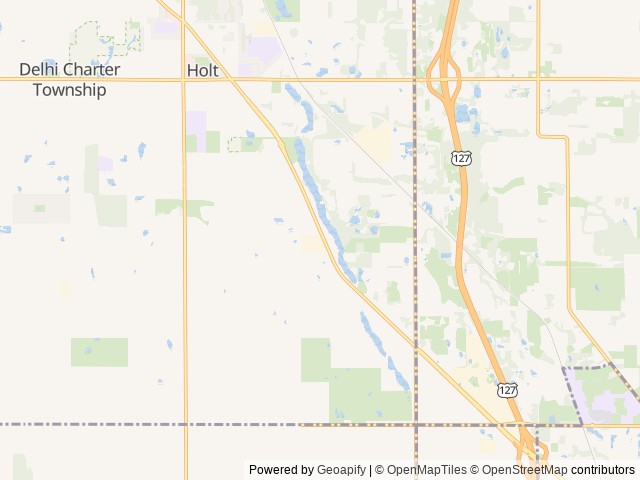 Map for Fireside RVs Heartland Prowler Lynx 31LX Bunkhouse near Mason, MI