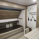 HUGE Luxury RV Bunkhouse with Remote Office