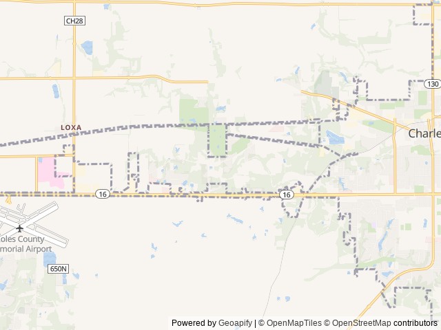 Map for 2004 Forest River RV Surveyor Traver 19 ft near Charleston, IN