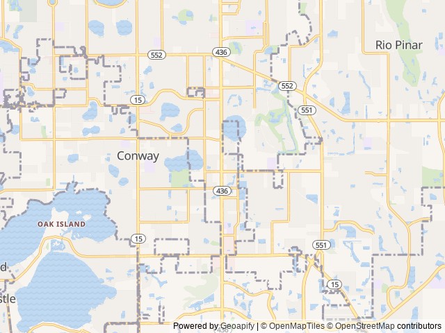 Map for Perfect Discovery 40X with Upgrades near Orlando, FL