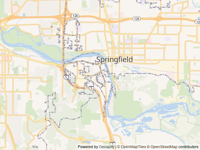 Map for 2024 Forest River RV Forester 2851 near Eugene, OR