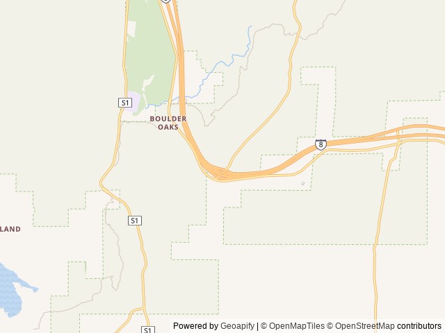 Map for Beautiful Palomino RealLite  Great for a families! near Campo, CA