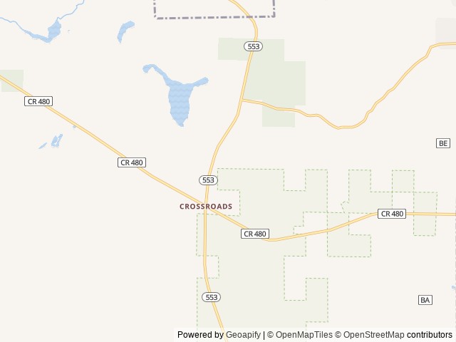 Map of Raging River Resort location at Marquette, MI, United States