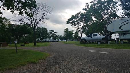 View of Left Tailrace Campground