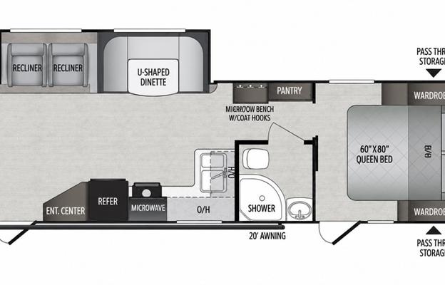 Triple Bunk Keystone Passport