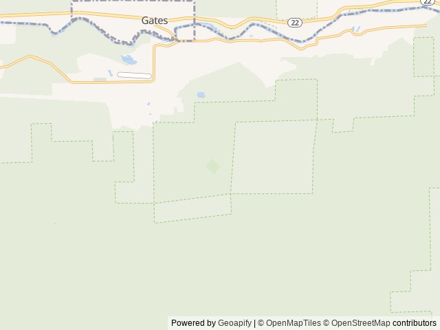 Map of Santiam Horse Camp location at Lyons, OR, United States