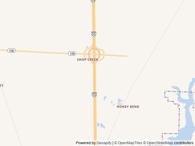 Map of Kamper Kompanion RV Park location at Lichfield, IL, United States