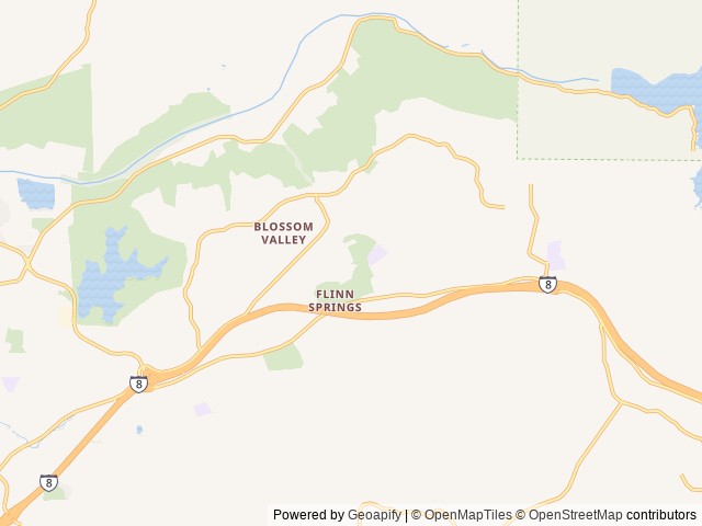 Map for Tiny Home on wheel's near El Cajon, CA
