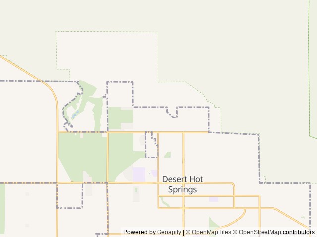 Map for 2015 ITASCA Sunstar 27N - FULLY STOCKED near Desert Hot Springs, CA